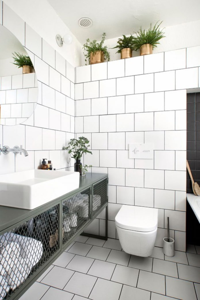 Scandi style bathroom