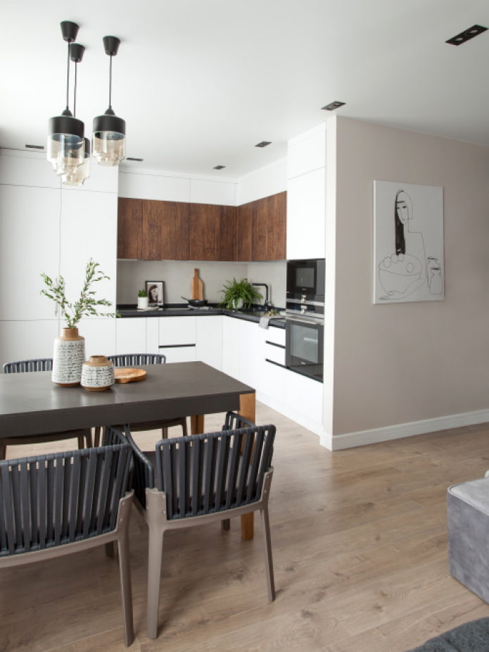 studio kitchen zoning