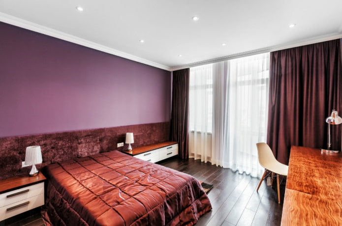 uniform light in the bedroom