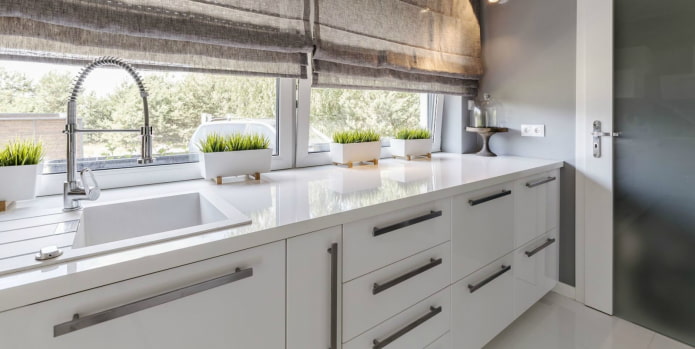 stone sink by the window stone sink by the window