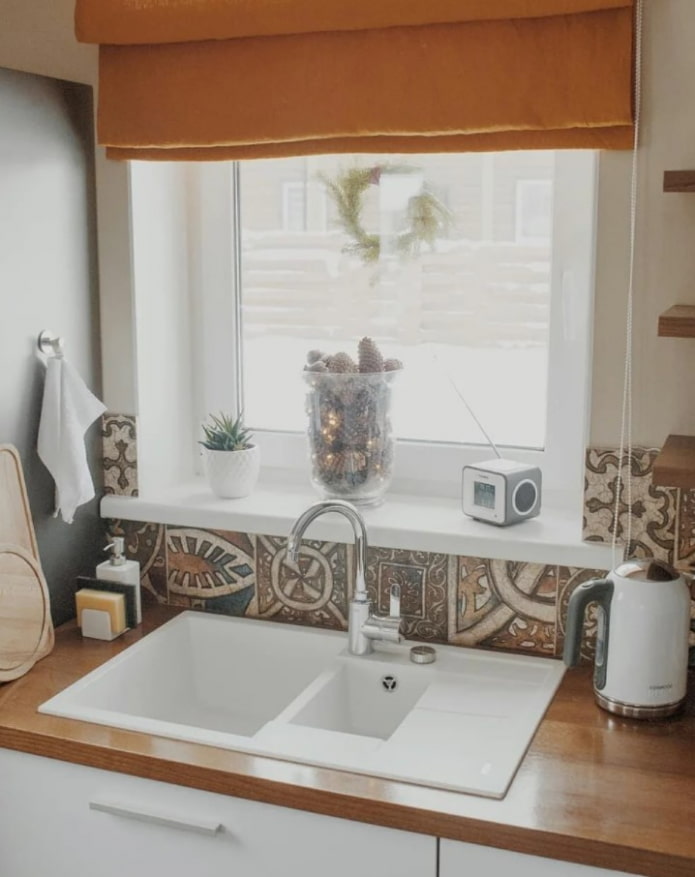 bright curtain over the window bright curtain over the window