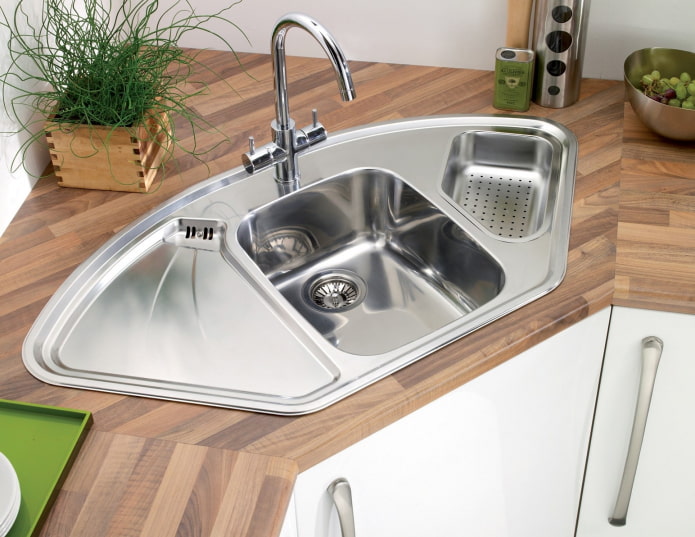 corner cabinet sink
