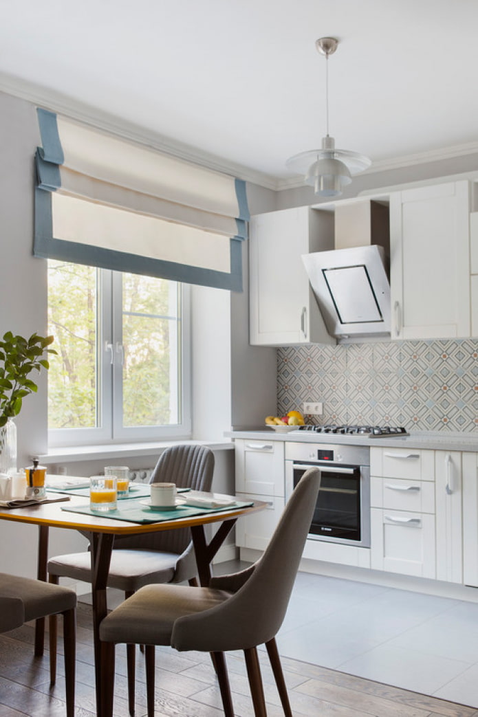 kitchen with gas stove