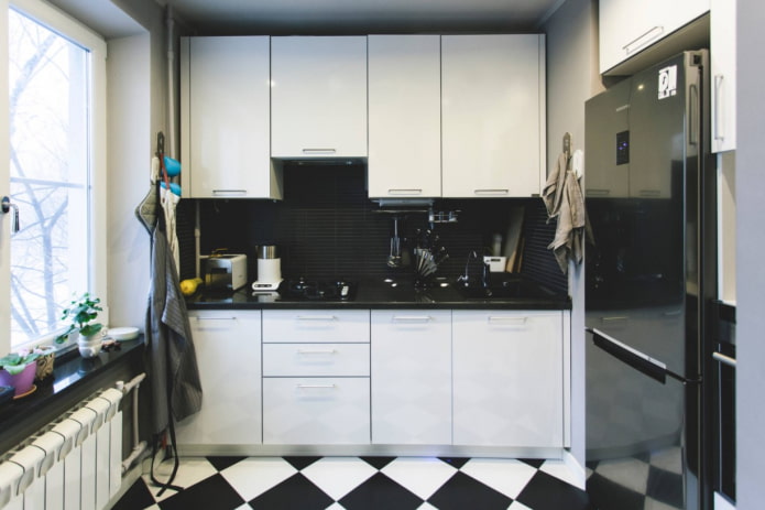 slab in the color of the countertop