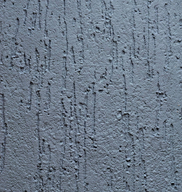 dark gray plaster