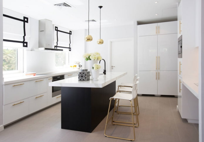 bar stools with gold