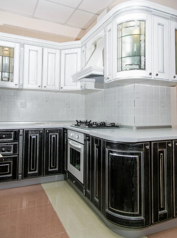 black and white kitchen black and white kitchen