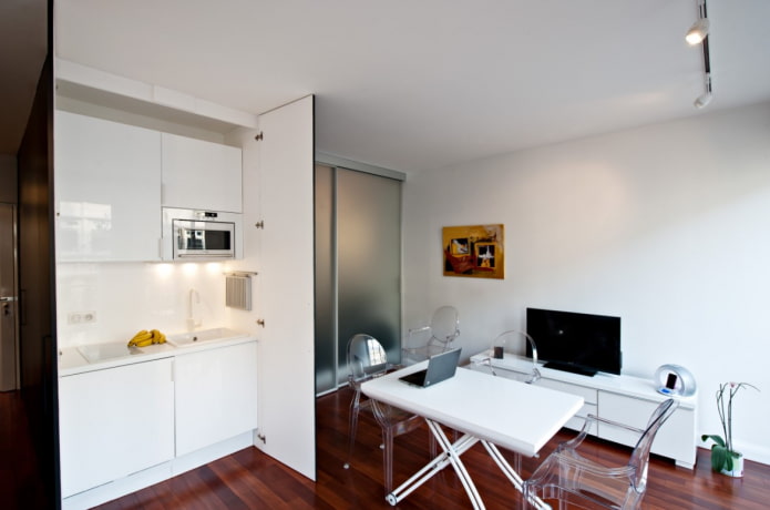 monoblock kitchen in the living room monoblock kitchen in the living room