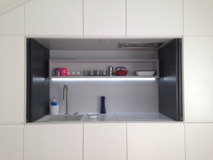 hidden kitchen countertop hidden kitchen countertop