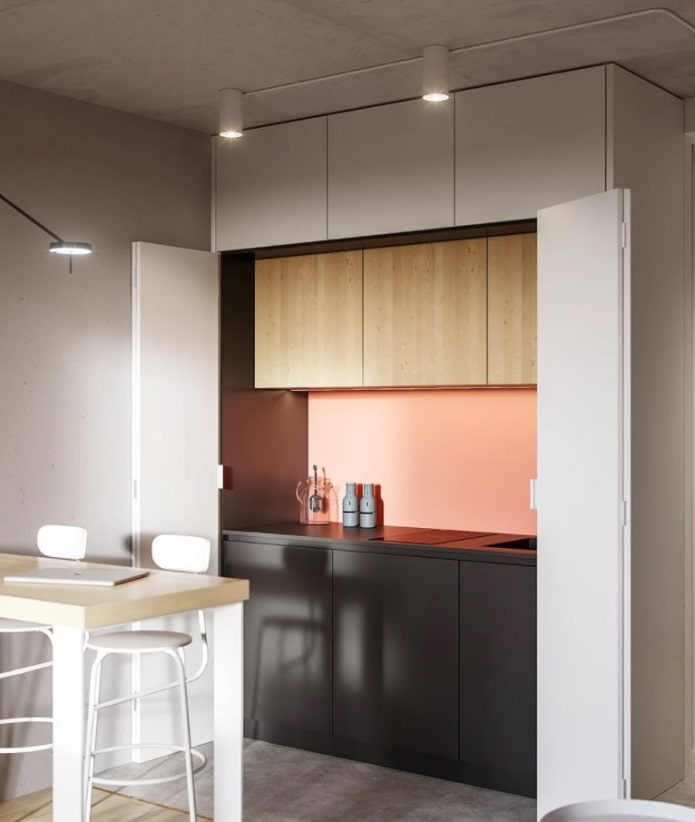 compact invisible kitchen compact invisible kitchen