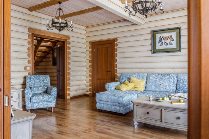 walk-through living room in a private house