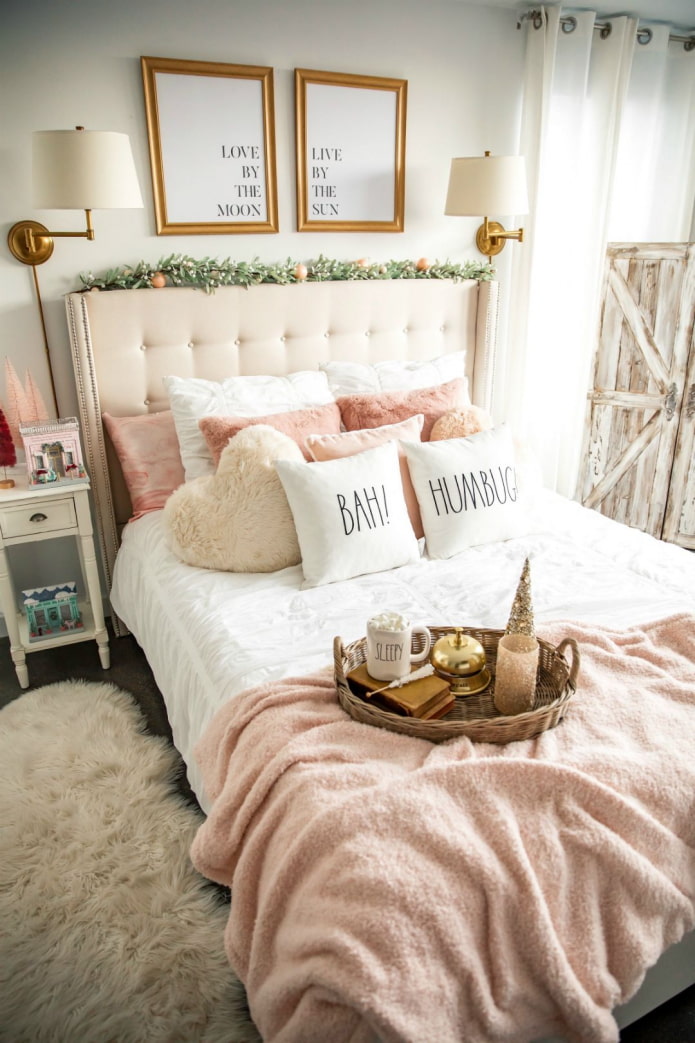 Bright romantic bedroom Bright romantic bedroom