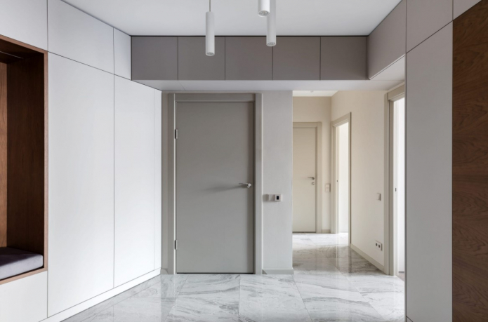 mezzanine under the ceiling