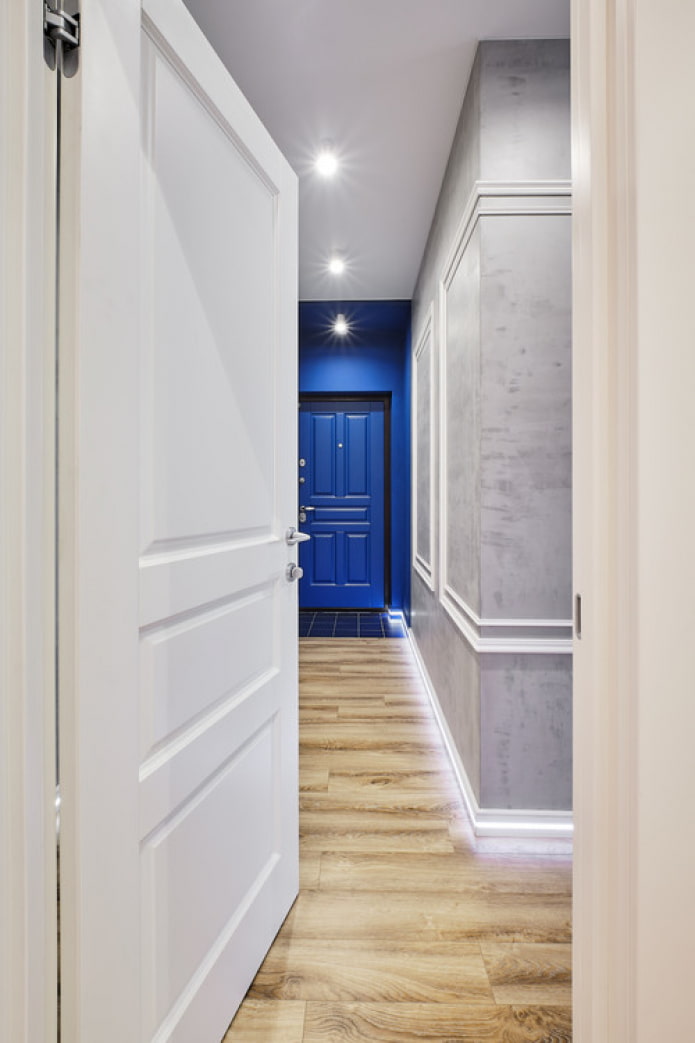laminate across the corridor