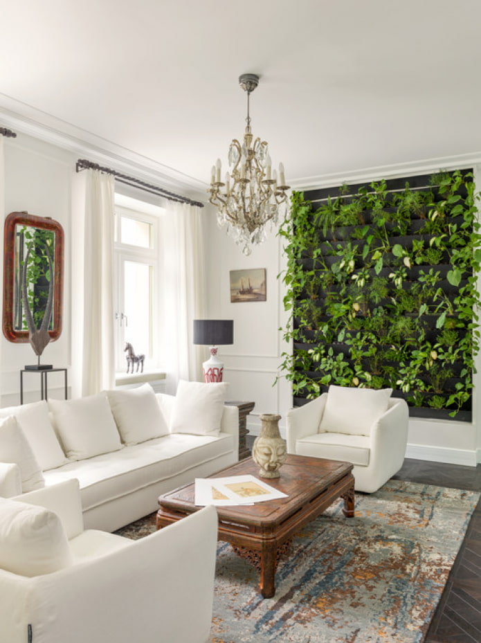 wall modules for flowers