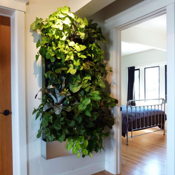 lush vertical landscaping
