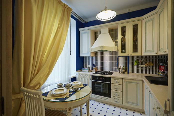 kitchen with beige set kitchen with beige set