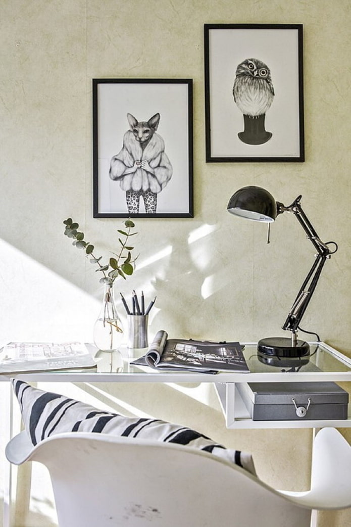 black and white posters