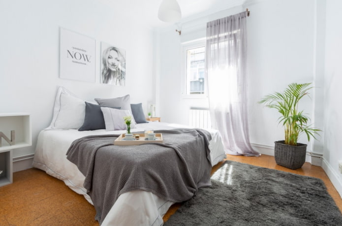 paintings in the bedroom