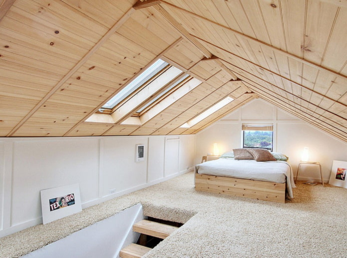 light carpet on the floor