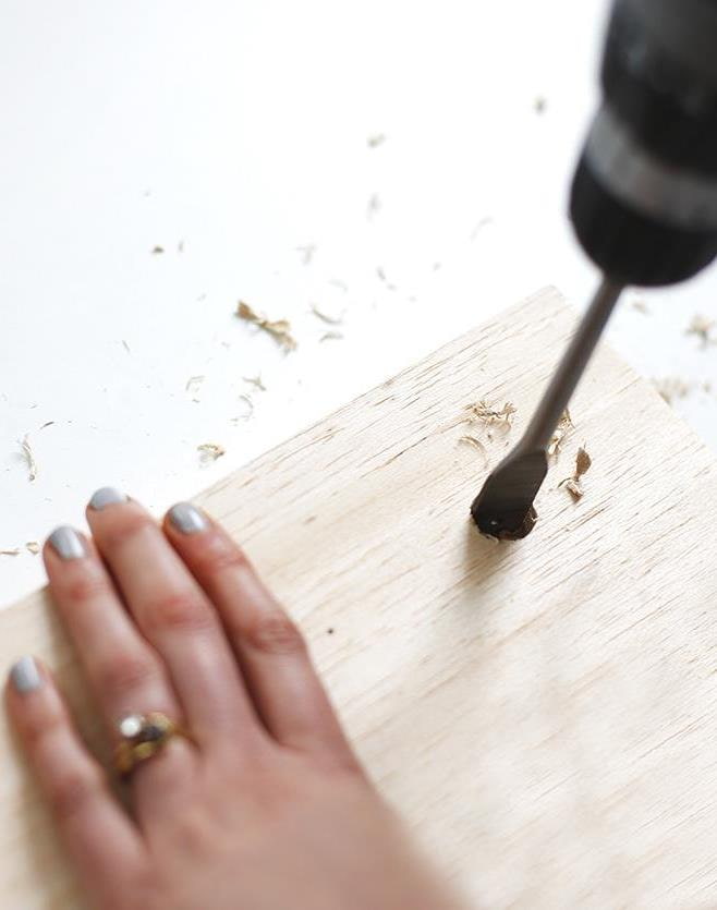 Making holes Making holes