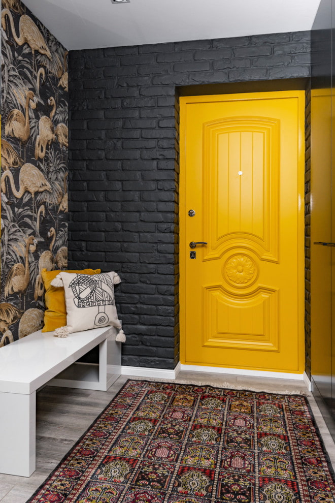 Yellow door