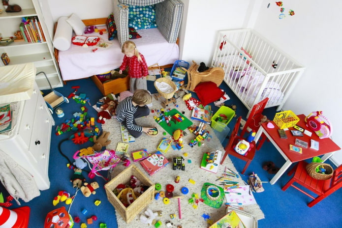 toys in the nursery