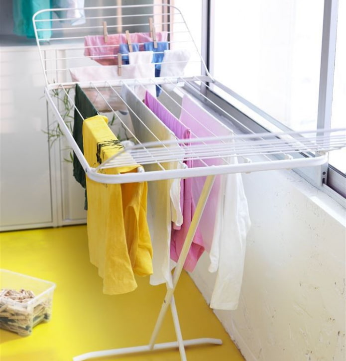 dryer on the balcony dryer on the balcony