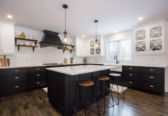 scandi style kitchen with glass doors scandi style kitchen with glass doors