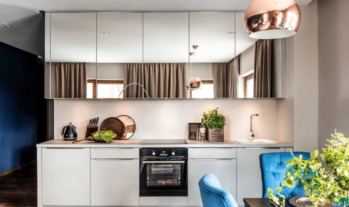 mirrored kitchen facades mirrored kitchen facades