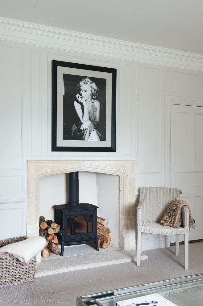 Fireplace portal Fireplace portal