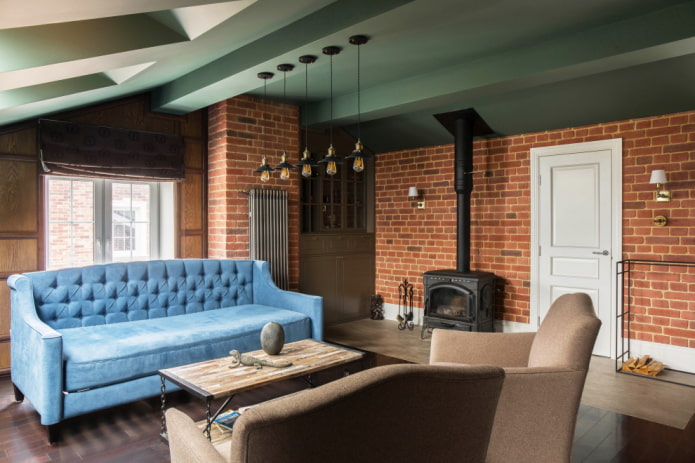 Loft style stove Loft style stove