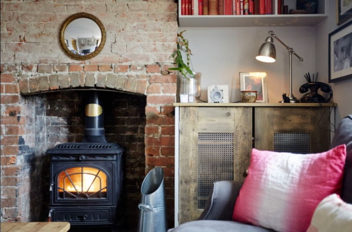 Country style potbelly stove Country style potbelly stove