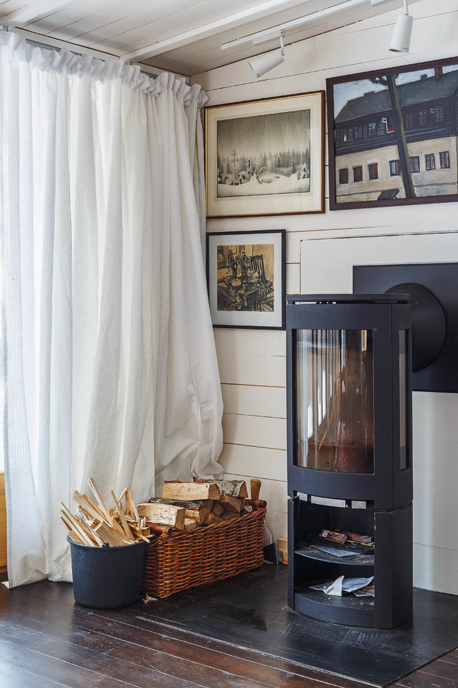 Firewood in a bucket Firewood in a bucket