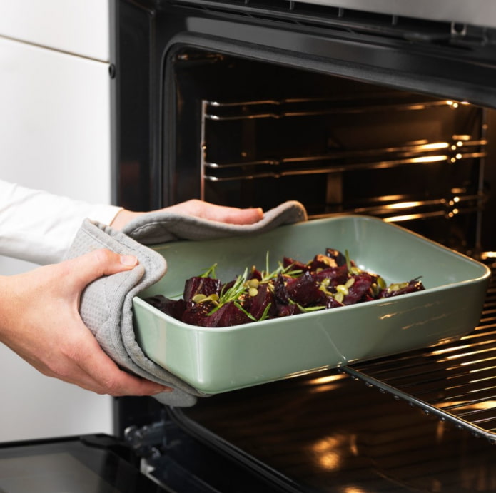 dish for vegetables in the oven dish for vegetables in the oven