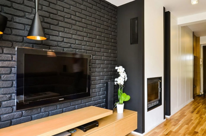 Painted gypsum tiles