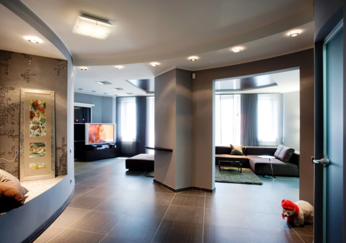 beveled walls in the apartment beveled walls in the apartment