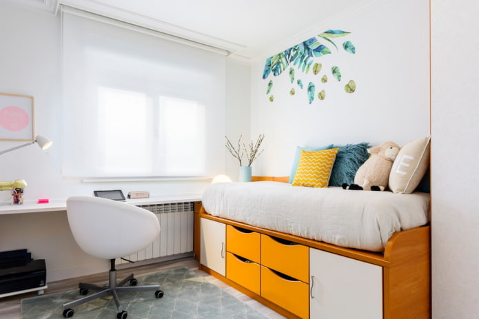 Podium bed with drawers Podium bed with drawers