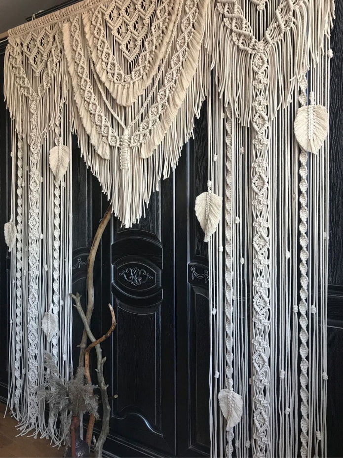 macrame curtains