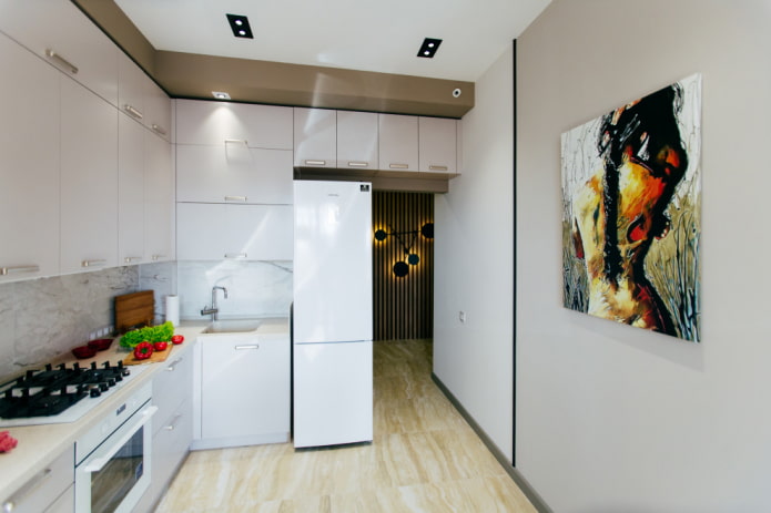 Cabinets above the door Cabinets above the door