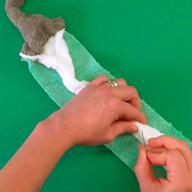 Sew a tube Sew a tube