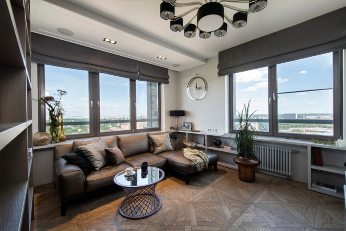 room with two windows room with two windows