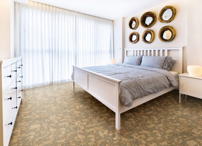 cork floor in the bedroom cork floor in the bedroom