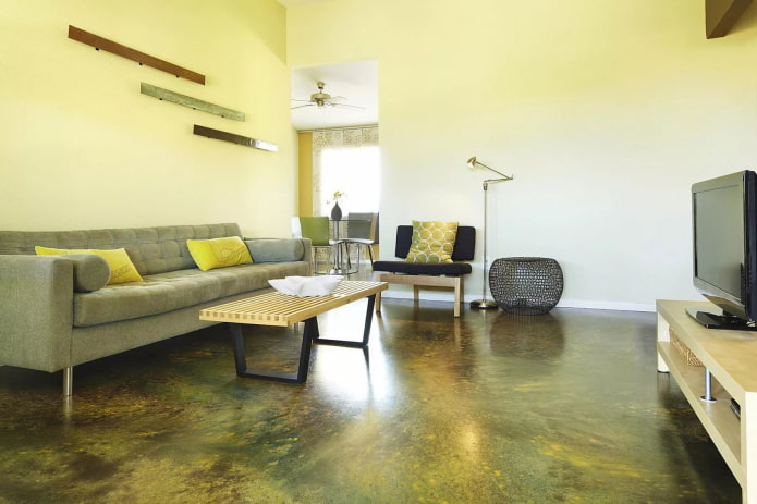 green self-leveling floor green self-leveling floor