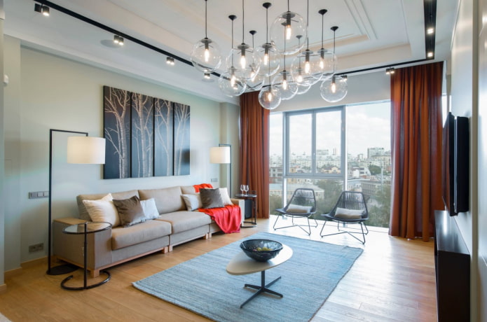 living room lighting scenarios