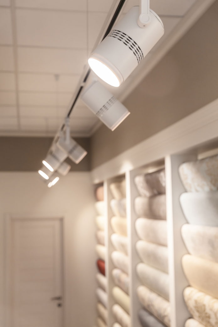 white track light white track light