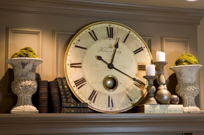 moss in pots in the interior