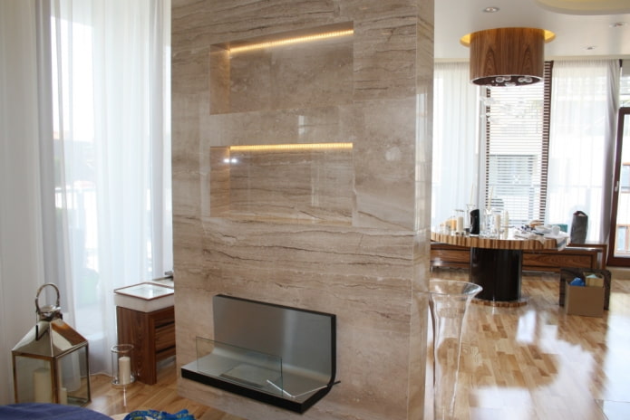 partition in the interior