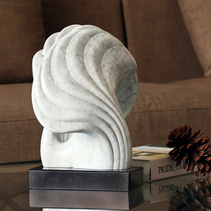 interior decor made of marble