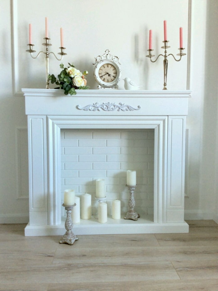 Styrofoam fireplace Styrofoam fireplace